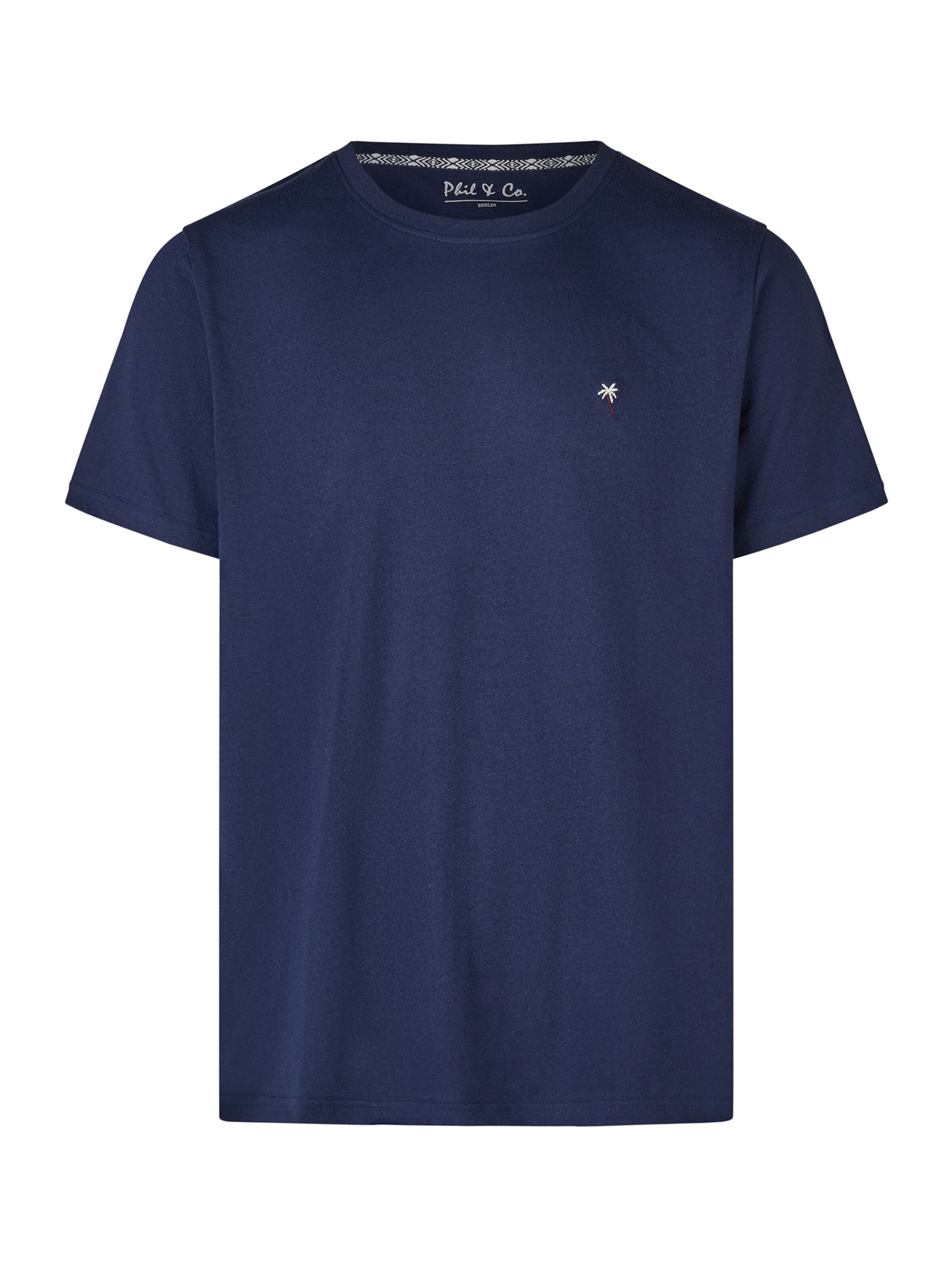 Phil & Co. Berlin Pajama short ' Lounge Dreams ' in Blue