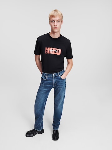 KARL LAGERFELD JEANS Szabványos Farmer - kék