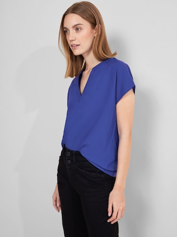 STREET ONE Blouse in Blue: front