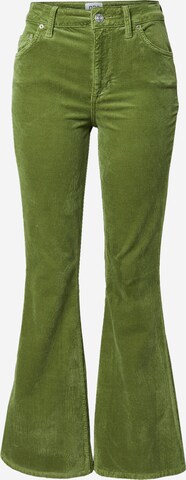 BDG Urban Outfitters Rozkloszowany krój Spodnie w kolorze zielony: przód