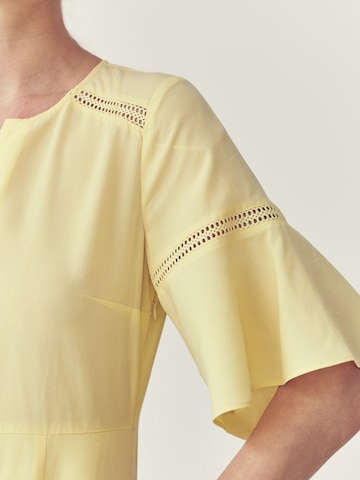 TATUUM Damengewebekleid BUSSA in Gelb