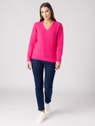 Quiosque Sweter w kolorze różowy