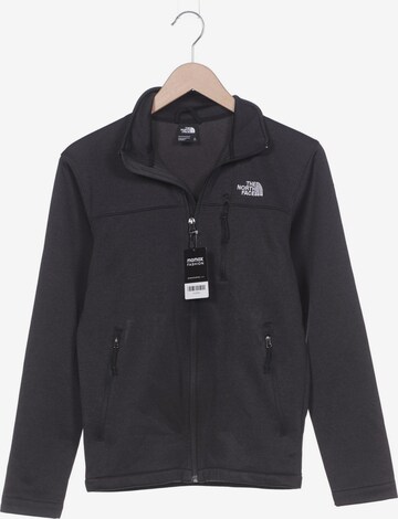 THE NORTH FACE Sweatshirt & Zip-Up Hoodie in XS in Black: front