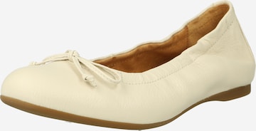 GABOR Ballet Flats in Beige: front