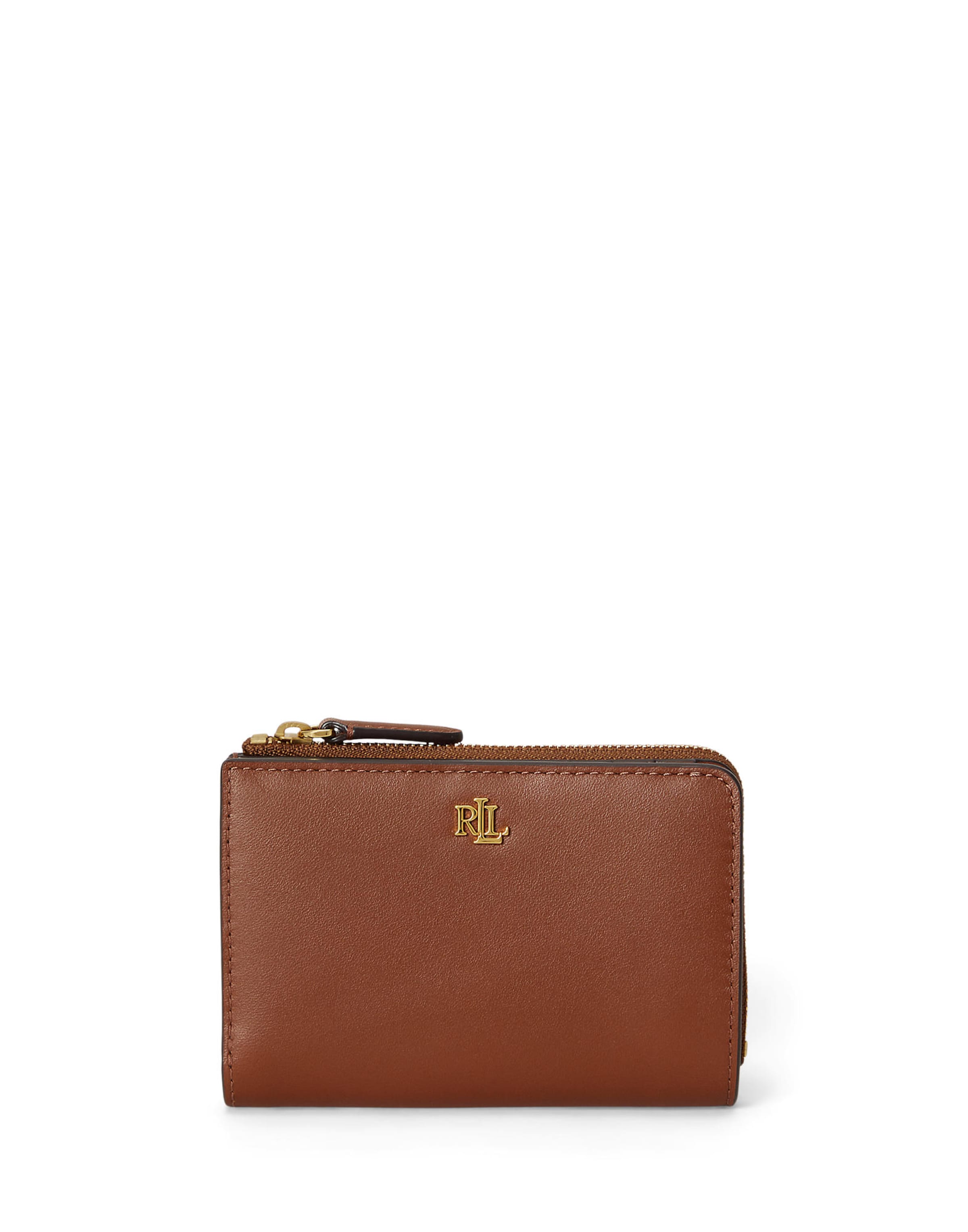 Lauren Ralph Lauren Wallet in Brown: front