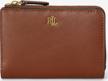 Lauren Ralph Lauren Wallet in Brown: front