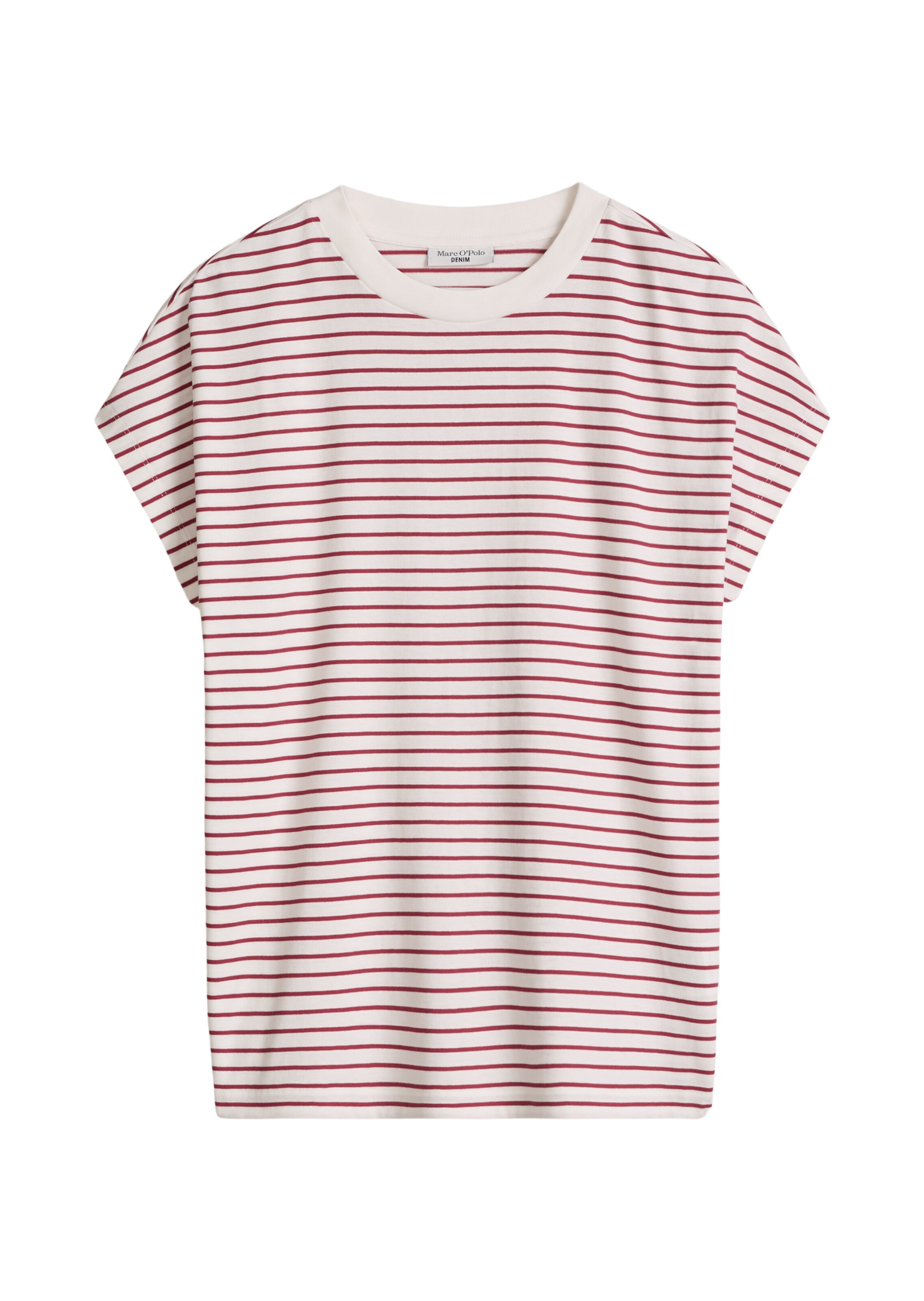 Marc O'Polo DENIM T-Shirt in Rot: Vorderseite