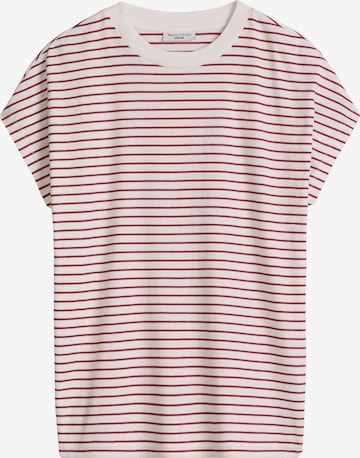 T-shirt Marc O'Polo DENIM en rouge : devant