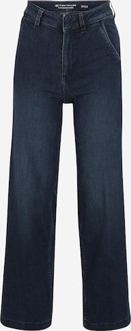 TOM TAILOR Loosefit Farkut 'Madina' värissä sininen: etupuoli
