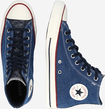 CONVERSE Korkeavartiset tennarit 'CHUCK TAYLOR ALL STAR' värissä sininen