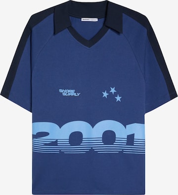 Maglietta di Bershka in blu: frontale