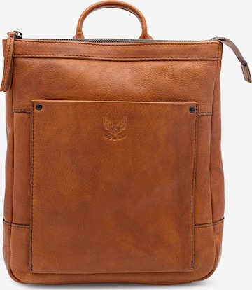 Rise of Rosa Backpack 'Gracia' in Brown: front