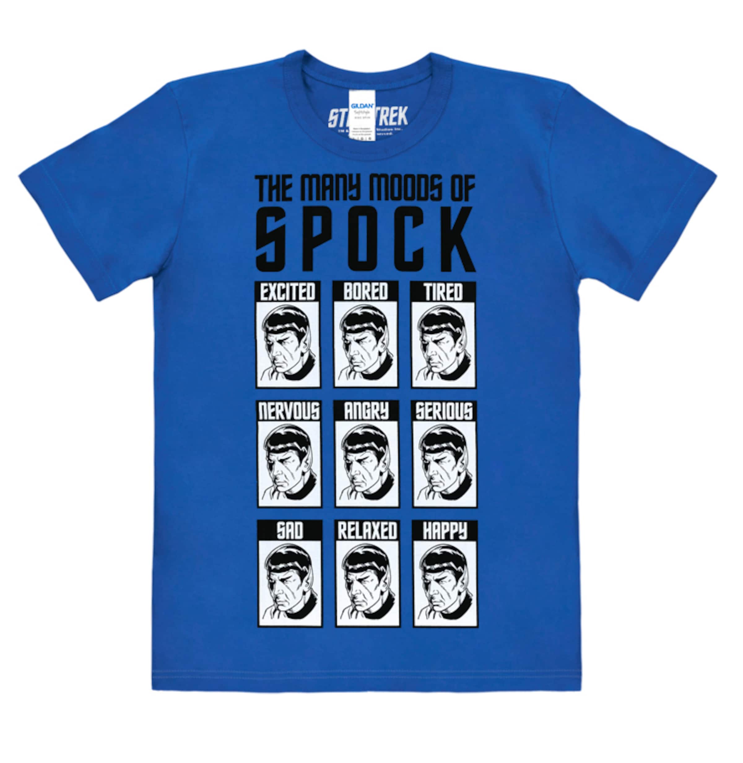 Hybris T-Shirt in Blau: Vorderseite