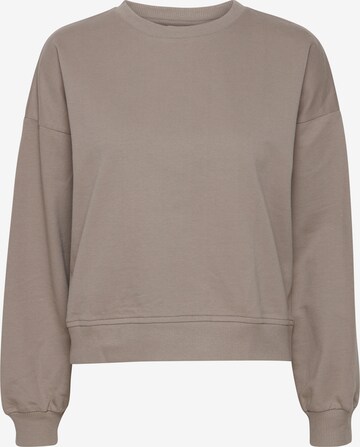 ICHI Sweatshirt 'VEA' in Beige: front