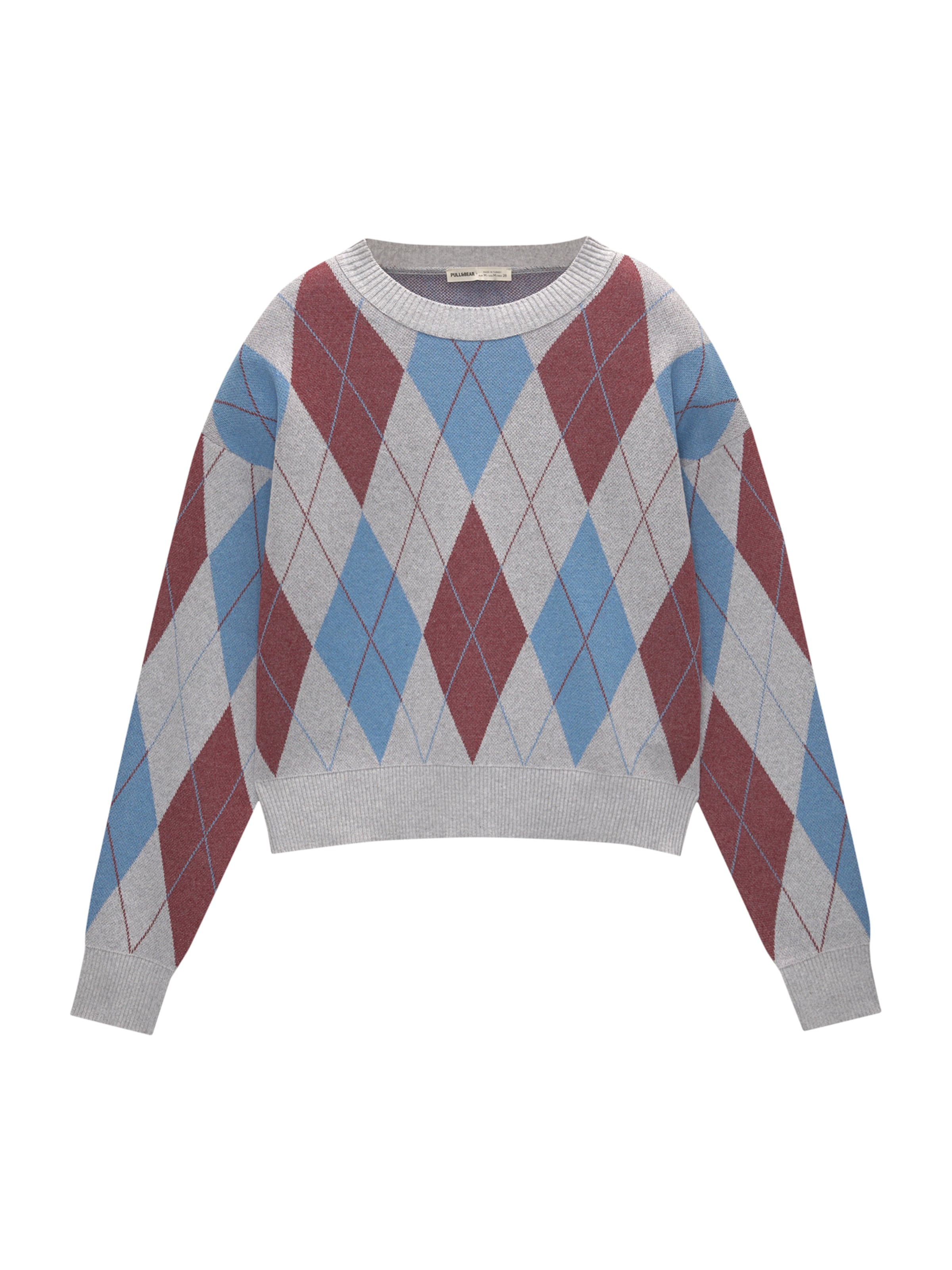 Pull&Bear Pullover in Grau: Vorderseite
