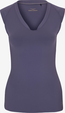 VENICE BEACH Sports Top in Purple: front