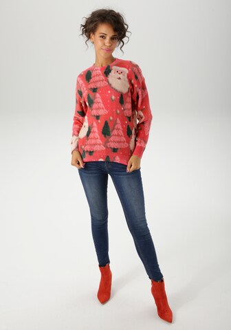 Aniston CASUAL Sweater in Red