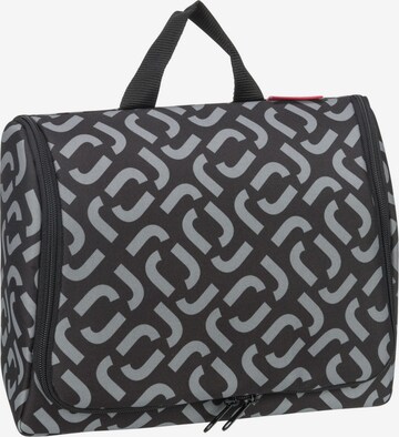 REISENTHEL Toiletry Bag in Black: front