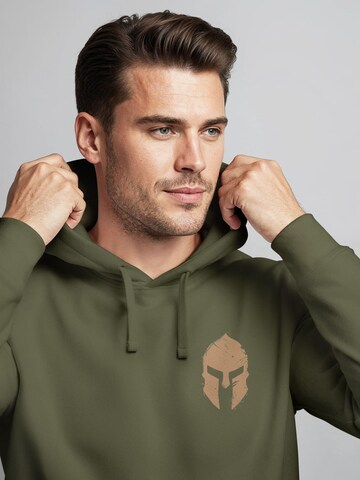 Neverless Sweatshirt 'Sparta 1'‌ in Grün
