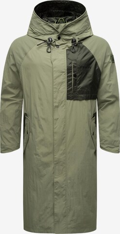 STONE HARBOUR Between-Seasons Coat 'Zafaar' in Green: front