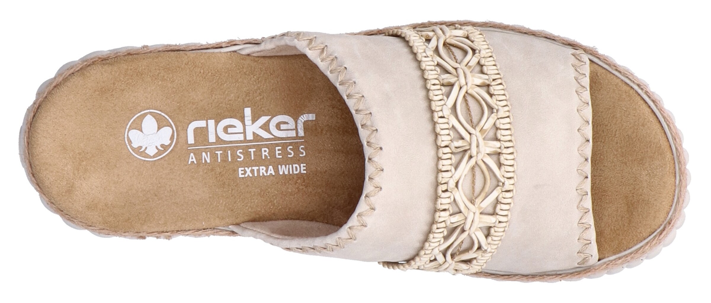 Mule Rieker en beige