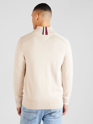 TOMMY HILFIGER Knit cardigan in Beige