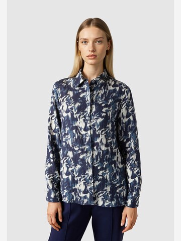 MAERZ Muenchen Blouse ' 189701 ' in Blauw: voorkant