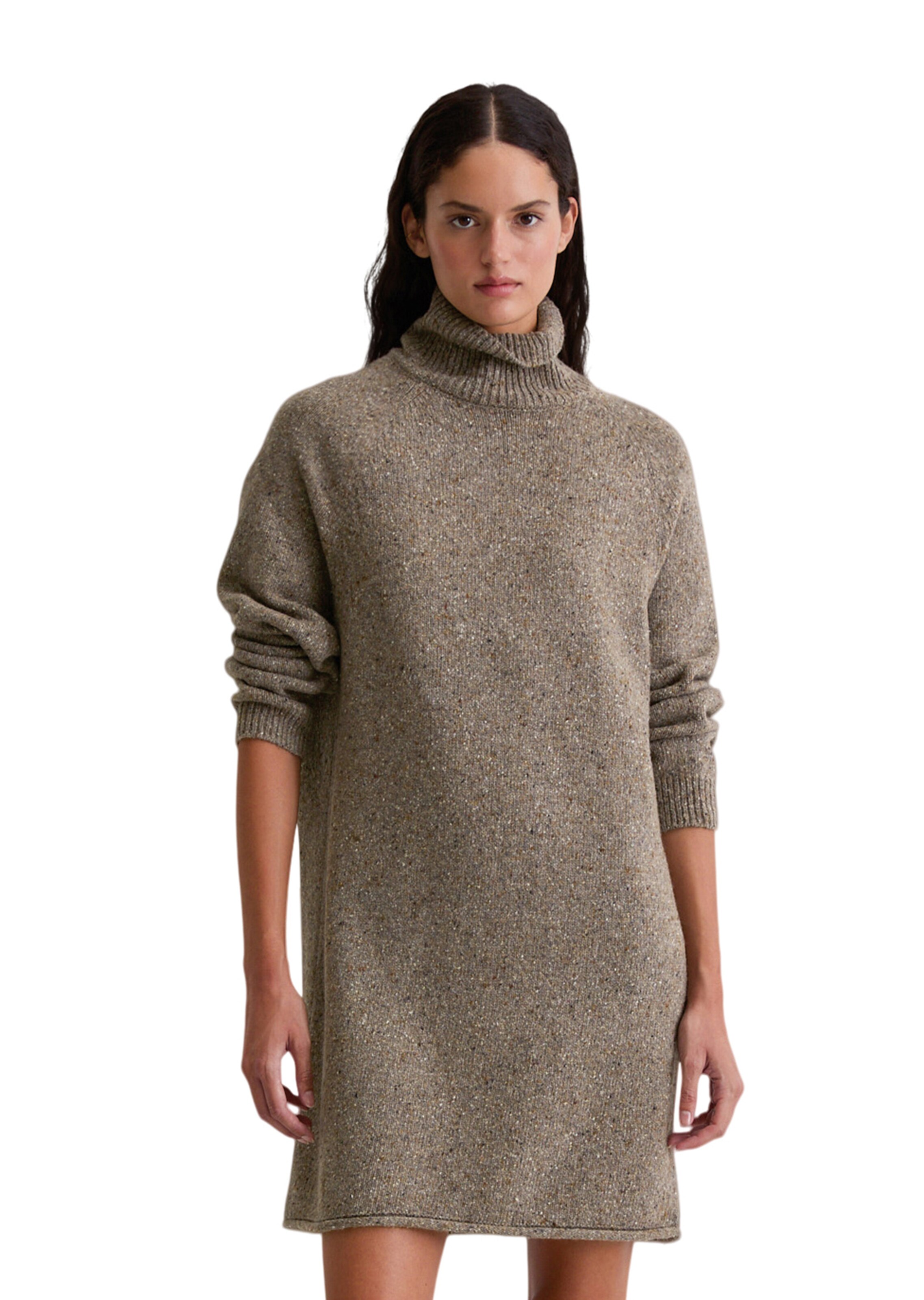 Marc O'Polo Kleid in Braun: Vorderseite