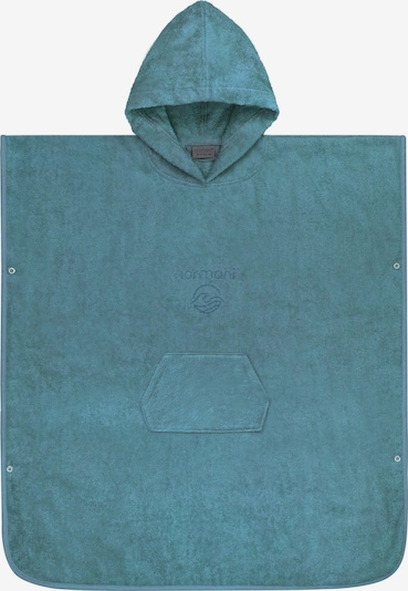 normani Badeponcho 'Sitra' in XS-XL in petrol, Produktansicht