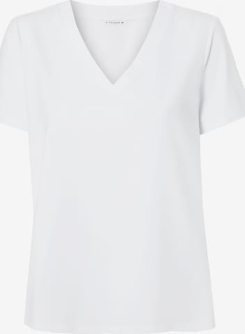 TATUUM T-Shirt 'Ribi' in Weiß: Vorderseite