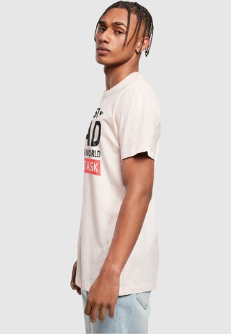 T-Shirt 'Fathers Day - Best dad, just ask' Merchcode en rose