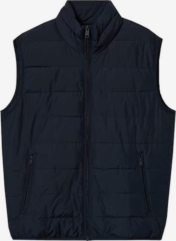 MANGO MAN Bodywarmer 'Gorryst' in Blauw: voorkant