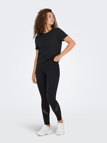 Skinny Pantalon de sport 'ONPRya-3-Posh' ONLY PLAY en noir