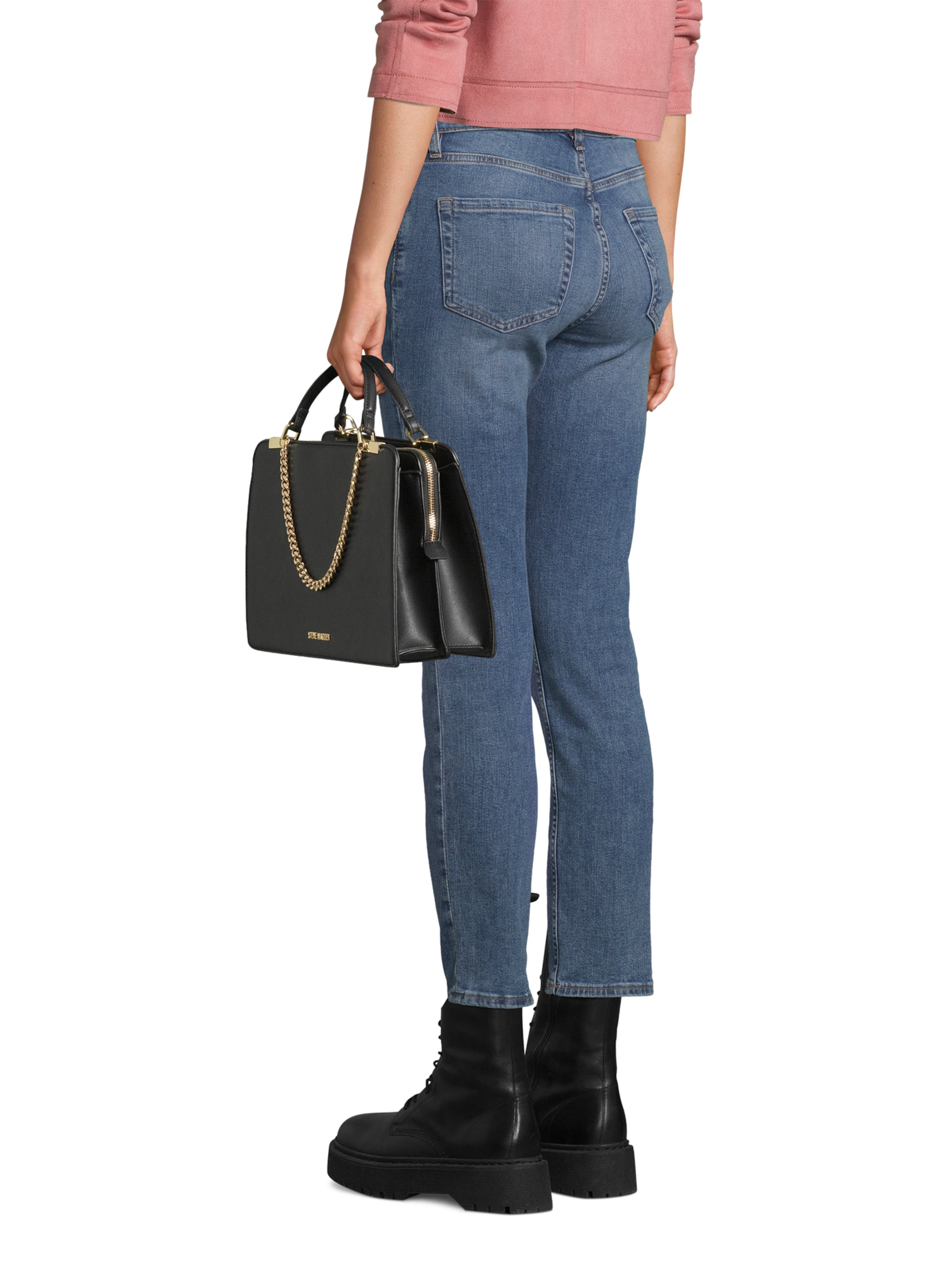 STEVE MADDENRučna torbica 'Bmatteo3' - crna boja: prednji dio