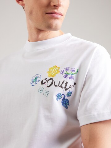 Soulland Shirt 'KAI FLORA' in White