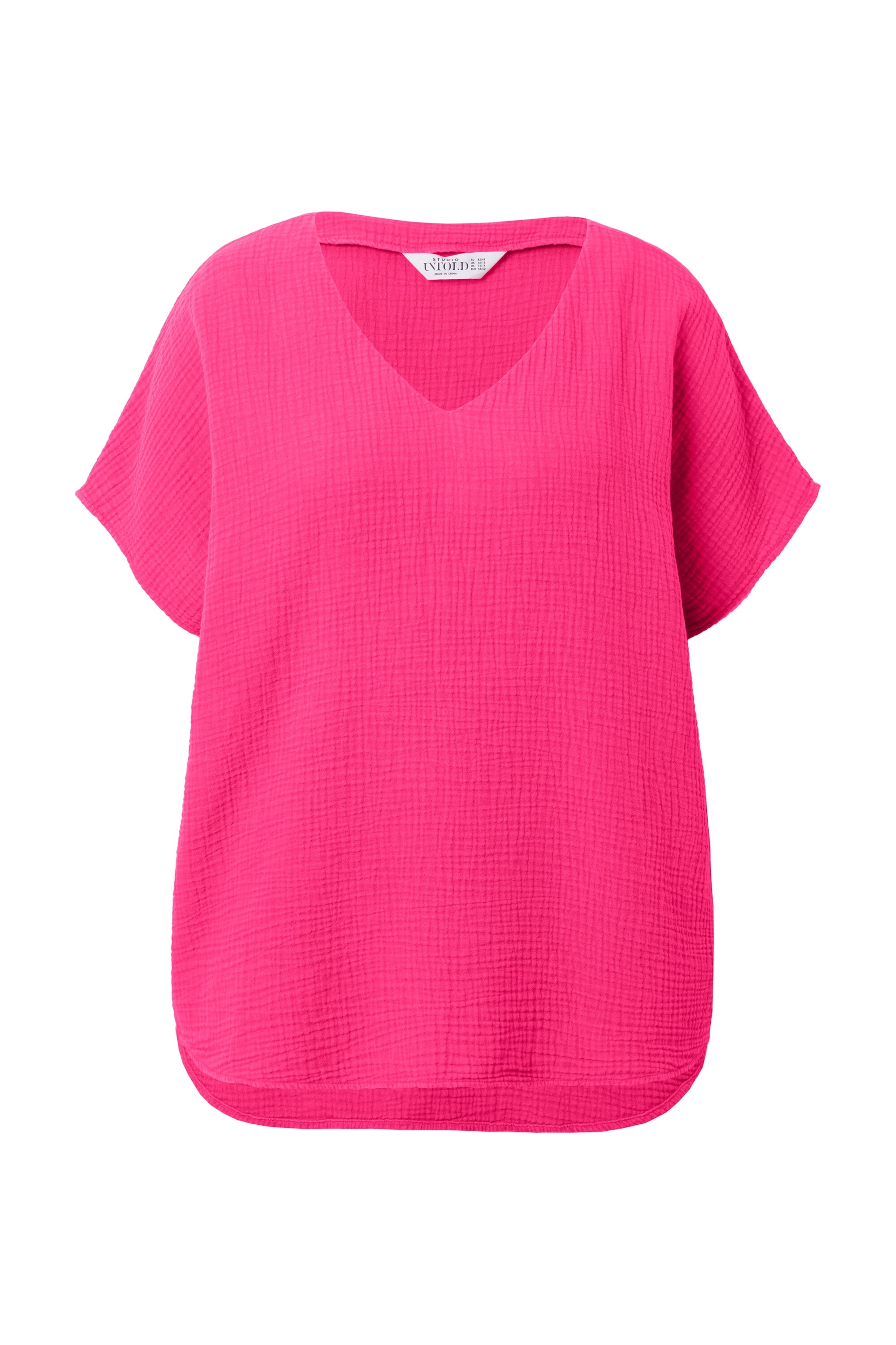 Studio Untold Bluse in Pink: Vorderseite