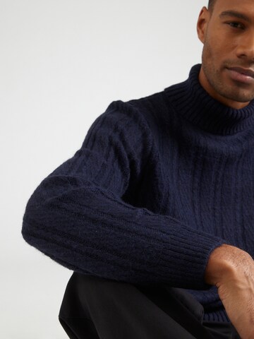 Jack & Jones Premium Sweater 'JPRBLATrent' in Blue