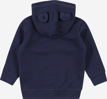 UNITED COLORS OF BENETTON Sweat jacket in Blue