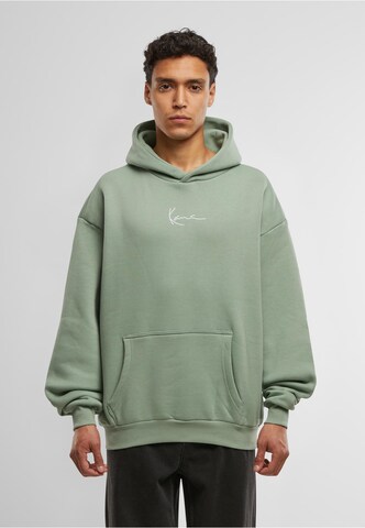 Felpa 'Essential' di Karl Kani in verde: frontale