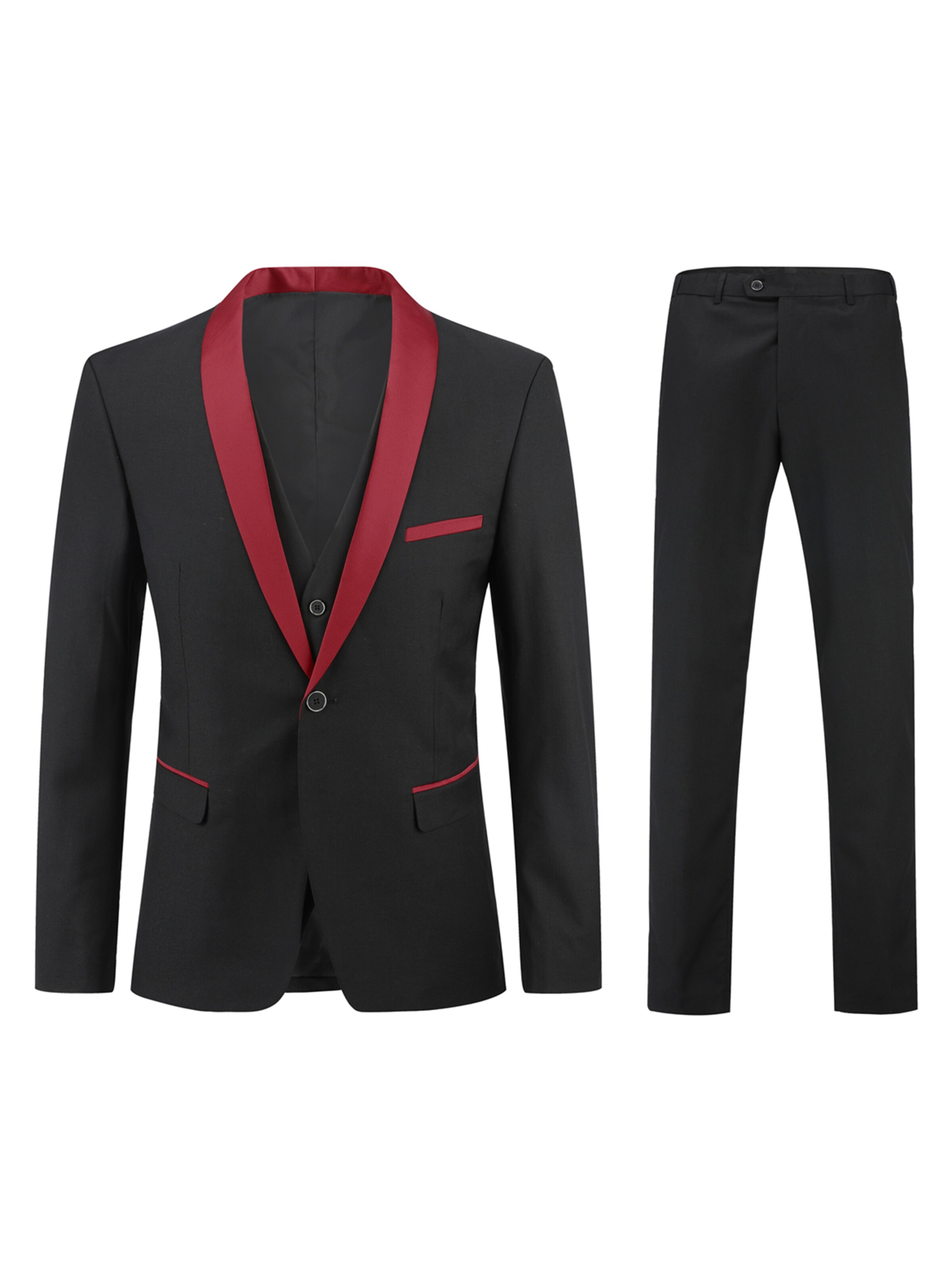 Youthup Suit in Red, Item view