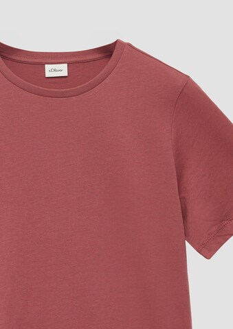 T-Shirt s.Oliver en rouge