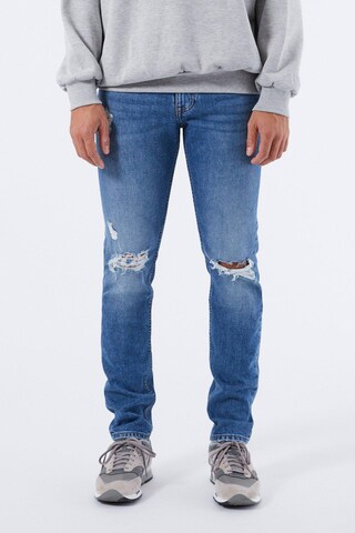 Dr. Denim Loosefit Jeans 'Clark' in Blauw: voorkant