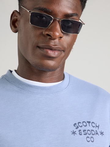 SCOTCH & SODA Sweatshirt in Blauw