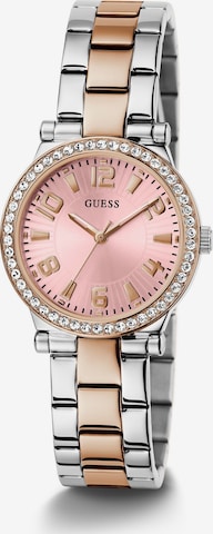 Montre à affichage analogique 'FAWN' GUESS en beige : devant