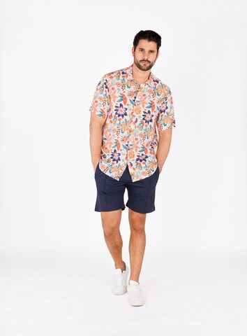 Key Largo - Ajuste regular Camisa 'Blast' en Mezcla de colores