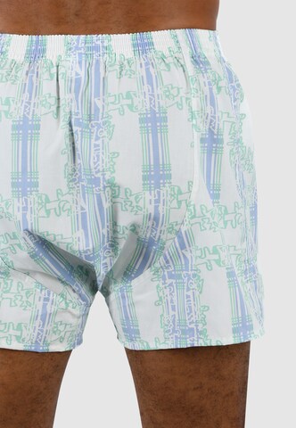 Lousy Livin Boxershorts Set 'Slinky' in Blau