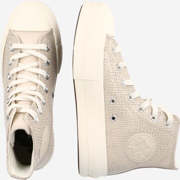 Sneaker înalt 'CHUCK TAYLOR ALL STAR LIFT' de la CONVERSE pe bej