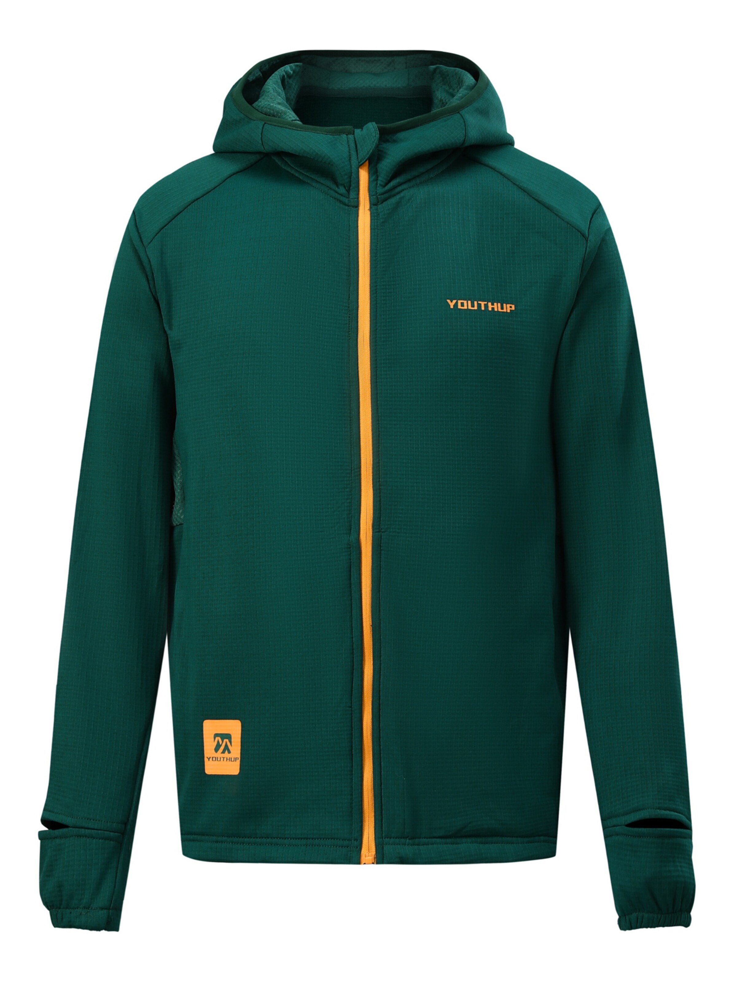 YOUTHUP Athletic Jacket 'ARMFENSTER' in S in Green, Item view
