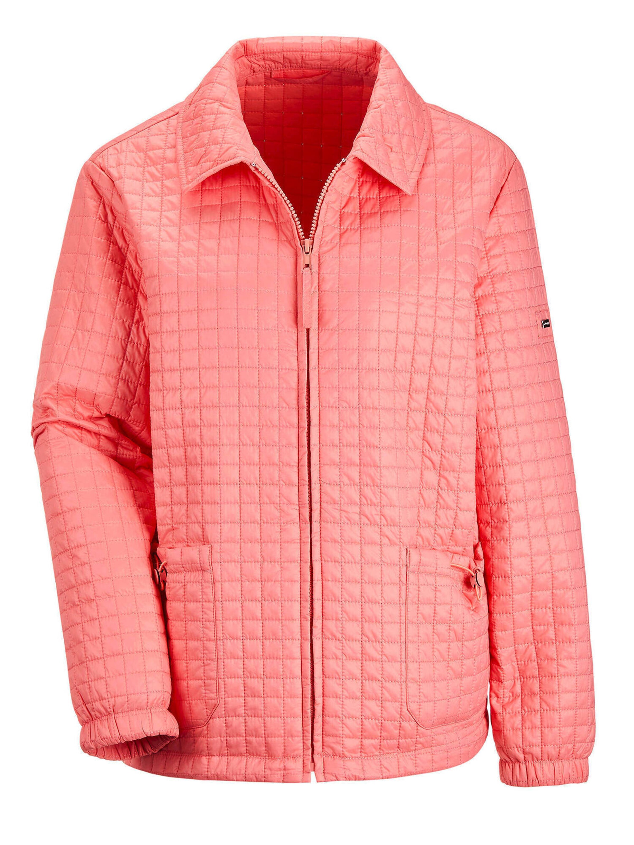 Goldner Jacke in Orange: Vorderseite