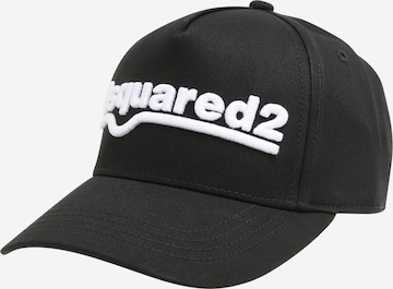 DSQUARED2 Hat in Black: front